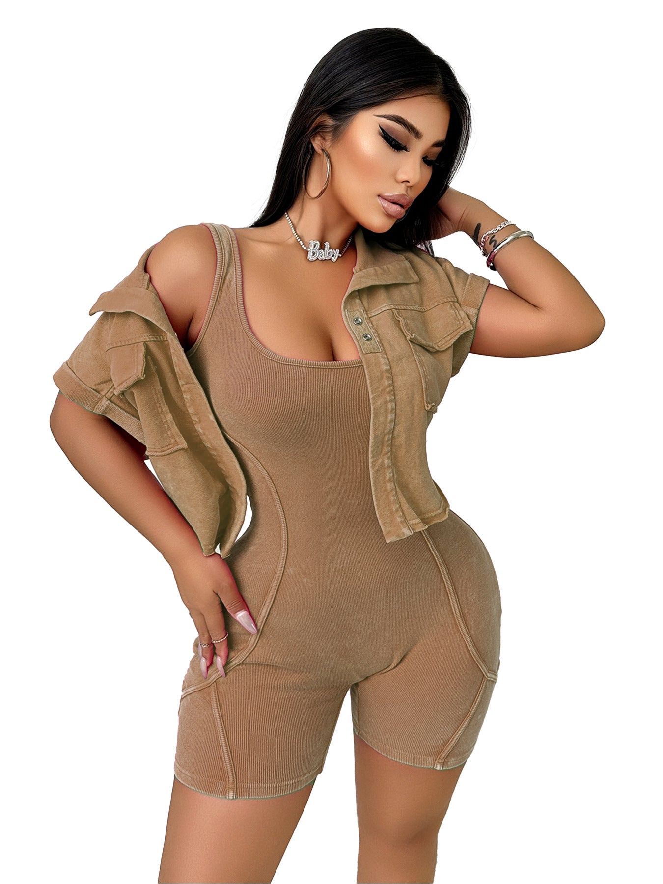Women's Shapewear Bodysuit - One-Piece Slimming Suit