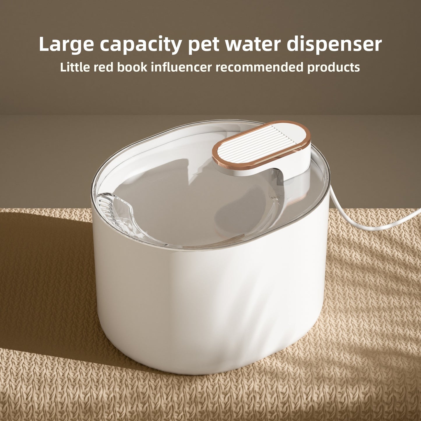 Automatic Circulating Pet Water Fountain - Quiet Filtered Drinking Bowl for Cats & Dogs