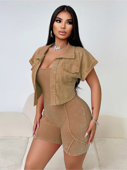 Women's Shapewear Bodysuit - One-Piece Slimming Suit