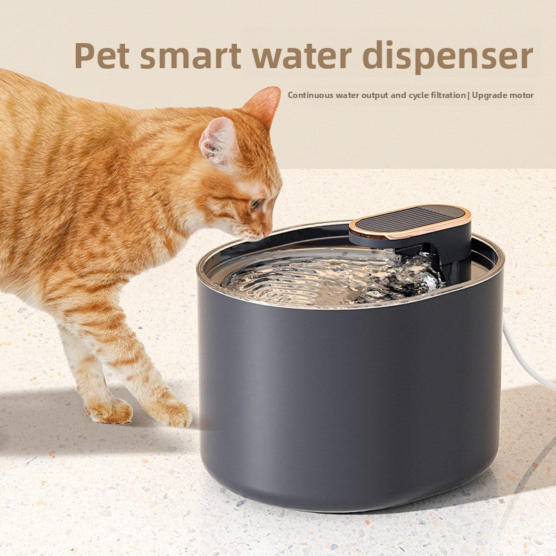 Automatic Circulating Pet Water Fountain - Quiet Filtered Drinking Bowl for Cats & Dogs