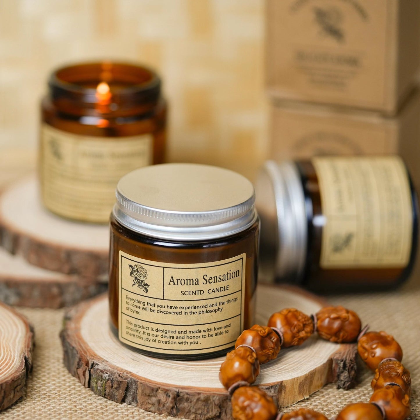 Soy Wax Aroma Candle