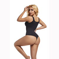 Body-Shaping V-Neck Bodysuit | Slimming & Stylish Fitness Wear