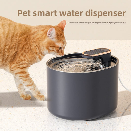 Automatic Circulating Pet Water Fountain - Quiet Filtered Drinking Bowl for Cats & Dogs